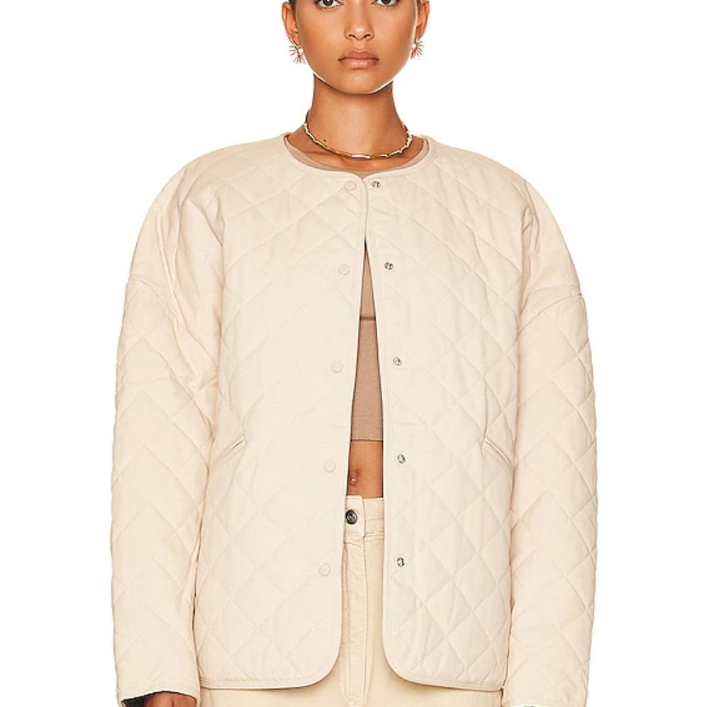 Toteme quilted cotton canvas jacket